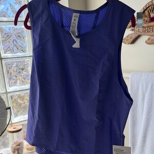 lululemon athletica Blue Tank Top